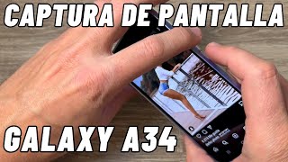 Cómo hacer una captura de pantalla en Samsung Galaxy A34 [upl. by Swan]