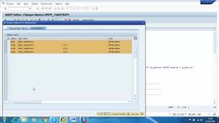 SAP ABAP Tab strip using Wizard [upl. by Llednav944]