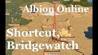 Albion Online  Caerleon to Bridgewatch fast almost safely [upl. by Avah26]