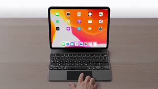 iPad Pro Magic Keyboard Trackpad Walkthrough [upl. by Rosenblum]