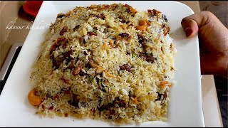 സ്പെഷ്യൽ ബീഫ് ബിരിയാണി  Kannur Style Beef Dum Biryani Eid Special By Kannur Kitchen [upl. by Ahcarb794]