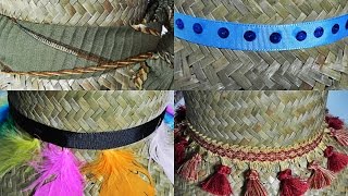 1000 ideas DIY para customizar un sombrero [upl. by Amahcen728]