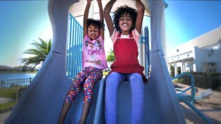 Naiah and Elli Sibling Rivalry at the Playground [upl. by Odo]