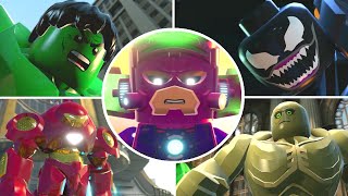 LEGO Marvel Super Heroes  All Bosses [upl. by Stich]