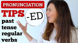 3 Simple Pronunciation Tips 😎 Past Tense English Verbs [upl. by Aiderfla]