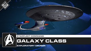 Galaxy Class Exploratory Cruiser  Star Trek [upl. by Nosneh986]