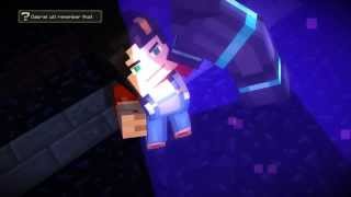 Minecraft Story Mode Dodging Tentacle [upl. by Leo]