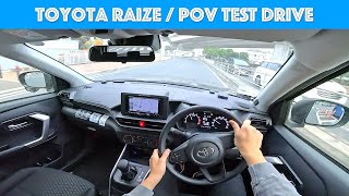 2020 Toyota RAIZE  Test Drive  POV with Binaural Audio [upl. by Meier911]