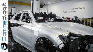 Alfa Romeo Giulia  Alfa Stelvio Car Factory Manufacturing Process [upl. by Annairoc902]