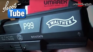 Walther P99 Schreckschusspistole im 1000 Schuss Belastungstest [upl. by Nedaj]