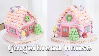 Christmas Cake  Gingerbread House  Tan Dulce [upl. by Henrieta]