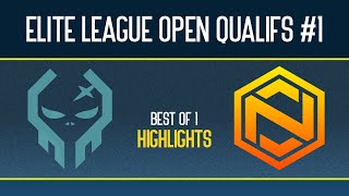 EXECRATION vs NEON  HIGHLIGHTS  ELITE LEAGUE OPEN QUALS [upl. by Aracat]