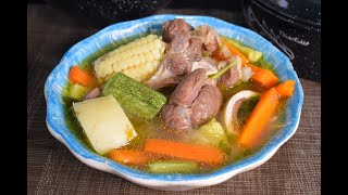 Receta Caldo de Res super facil y delicioso [upl. by Assirak]