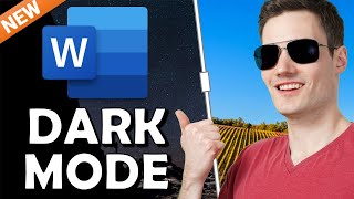 🆕 How to use NEW Dark Mode in Microsoft Word [upl. by Eidderf]