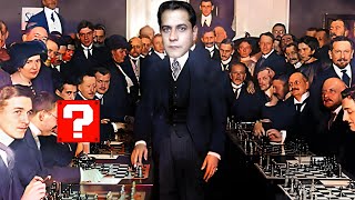 Capablanca Crushed by Unknown 14year Old [upl. by Aicilram]