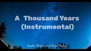 1 Hour Relaxation  A Thousand Years Instrumental Christina Perri Cover [upl. by Varipapa]