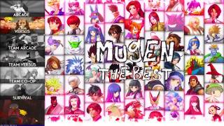 The Best MUGEN 11 Last Beta Screenpack [upl. by Aerehs]