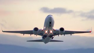 WestJet Boeing 737700 Takeoff [upl. by Anid352]