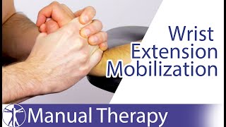 Wrist Extension Assessment amp Mobilization [upl. by Hannavas]