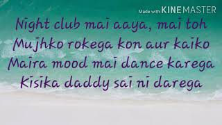 Lungi dance full song lyrics [upl. by Mixam]