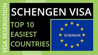 Schengen Visa  Top 10 Easiest Schengen Countries to Apply [upl. by Gasper714]