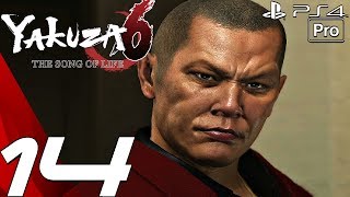 YAKUZA 6  Gameplay Walkthrough Part 14  Harutos Father amp Koshimizu Boss Fight PS4 PRO [upl. by Rheims550]