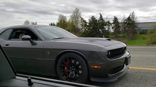 RIPPING A Challenger HELLCAT  ABSOLUTELY BRUTAL SOUND [upl. by Nottap327]