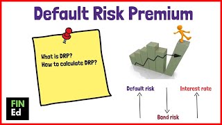 Default risk premium explained  FINEd [upl. by Lorrimor342]