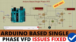 Arduino Based Single Phase VFD ALL Details  DIY Project [upl. by Jordans]