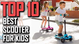 Top 10 Best Scooter For Kids 2023 [upl. by Eiclek]