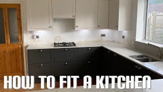 How to fit a kitchen [upl. by Trev]