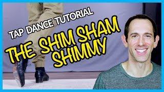 Learn the SHIM SHAM  TAP DANCE tutorial [upl. by Sharleen]