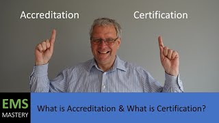 What is Accreditation amp What is Certification [upl. by Yesnel]