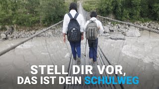 Unvorstellbare Schulwege Wo Bildung alle Hindernisse überwindet [upl. by Acinet]