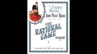 SOUSA The National Game 1925  quotThe Presidents Ownquot United States Marine Band [upl. by Lilas]