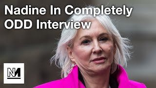 The WEIRDEST Interview Yet From Nadine Dorries [upl. by Aliab]