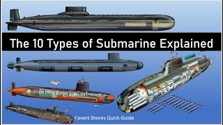 10 Types of Submarine Explained [upl. by Anile714]