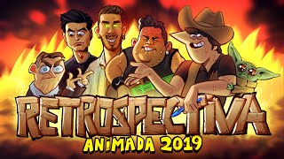 RETROSPECTIVA ANIMADA 2019 ♫  Canal Nostalgia [upl. by Keviv202]