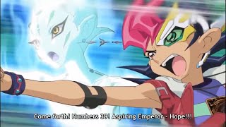 Yuma Summon Number 39 Utopia Aspiring Emperor Hope  YuGiOh Zexal [upl. by Aedni969]