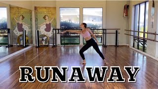 Beginning Lyrical Dance Tutorial  Runaway by Aurora [upl. by Essyla]