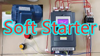 Soft starter works with contactor [upl. by Spanos794]