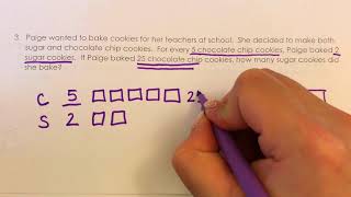 Solving Ratio Problems Using a TAPE DIAGRAM [upl. by Selena]