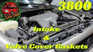 Buick 3800 Lower Intake and Valve Cover Gaskets [upl. by Ellehcsor]