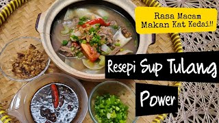 Masak Sup Tulang Guna Pressure Cooker Dessini  Step by step [upl. by Eneloc]