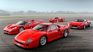 Ferrari Enzo F40 F50 amp 288 GTO  Top Gear [upl. by Latrena]