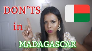 THINGS YOU CANNOT DO IN MADAGASCAR I TRAVEL GUIDE [upl. by Nolyaj791]