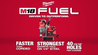 Milwaukee® M18 FUEL™ Magnetic Drill [upl. by Amar161]