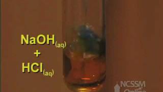 Double Displacement HCl and NaOH [upl. by Garcon]