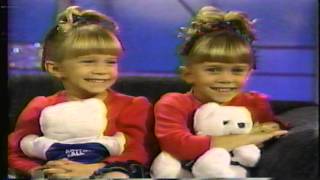 The Olsen Twins on quotThe Arsenio Hall Showquot 1991 [upl. by Viafore]