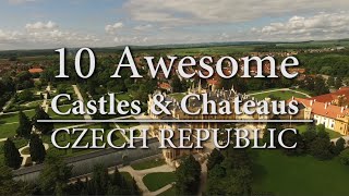 10 Awesome Castles amp Chateaus  Czech Republic [upl. by Razatlab]